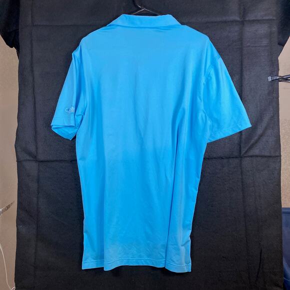 Peter Millar Mens Shirt Blue Short Sleeve Summer Crown Comfort Polo Stretch M - Picture 10 of 14